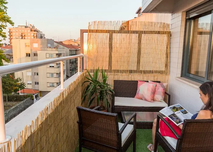 Sunset Relaxing With Terrace, Parking & Bikes Porto